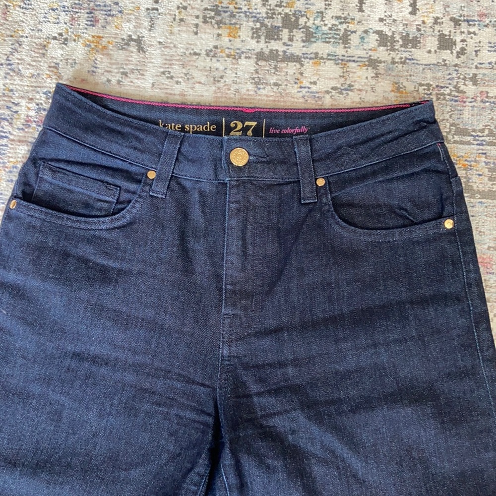 Kate Spade straight leg jean